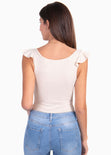 Body con anudado en escote para mujer - Flashy
