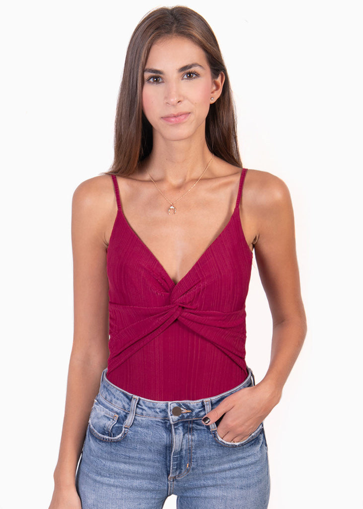 Body entorchado en escote para mujer - Flashy