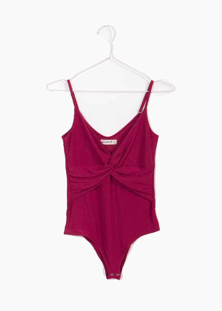 Body entorchado en escote para mujer - Flashy