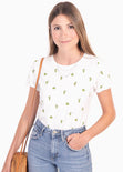 Camiseta estampada cactus para mujer - Flashy