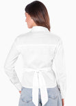 Camisa manga larga color marfil - HAMILTON