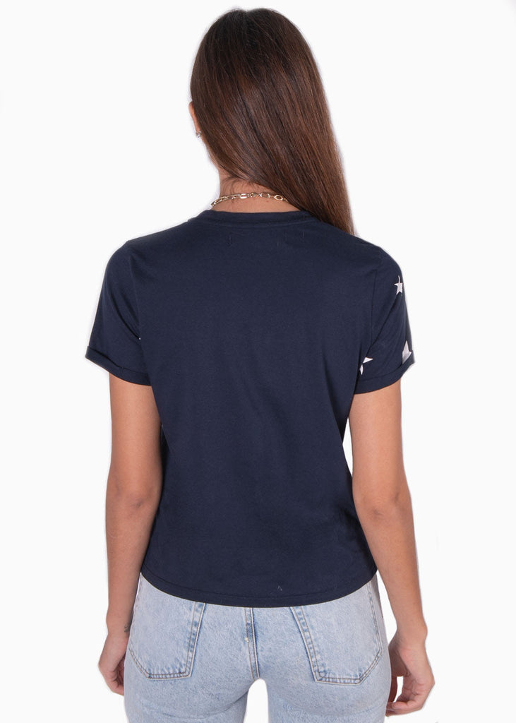 Camiseta con estampado de estrellas para mujer - Flashy