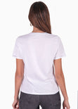Camiseta con estampado "legally blonde" color blanco para mujer - Flashy