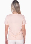 Camiseta con estampado "Style city" color rosado para mujer - Flashy