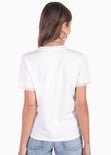 Camiseta estampada "Dream" color blanco para mujer - Flashy