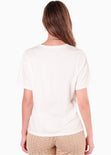 Camiseta grafica estampada "palmeras" - SAPOTE