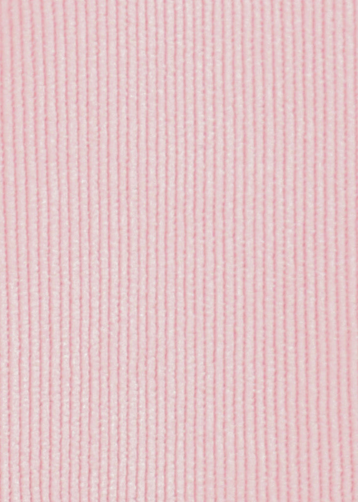Chaleco tipo sastre corto de corduroy con botones color rosado para mujer - Flashy
