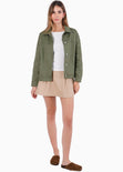 Chaqueta en drill con botones - JUAREZ