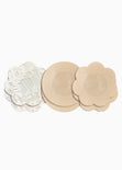Stickers para cubrir los pezones de un solo uso color beige para mujer - Flashy