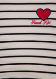 Buso a rayas con bordado para mujer - Flashy