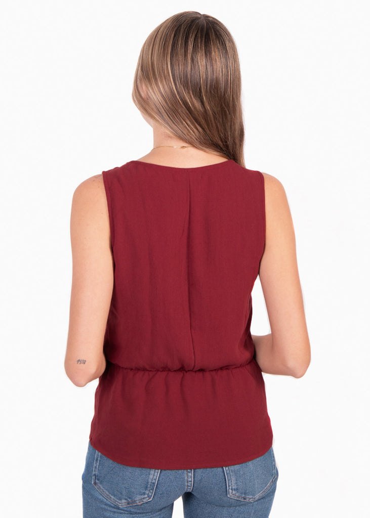 Blusa cruzada con bolillo para mujer - Flashy