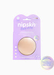 Cubre pezones circulares de silicona reutilizables color beige para mujer - Flashy