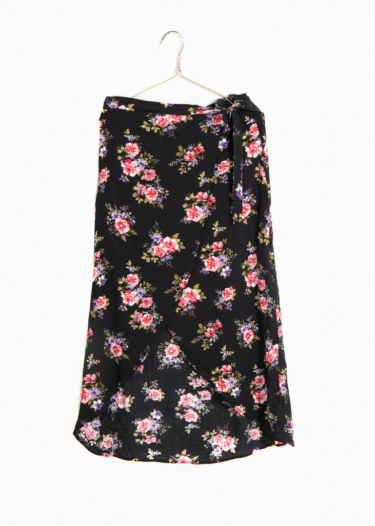 Maxi Falda Estampada Flores para mujer - Flashy