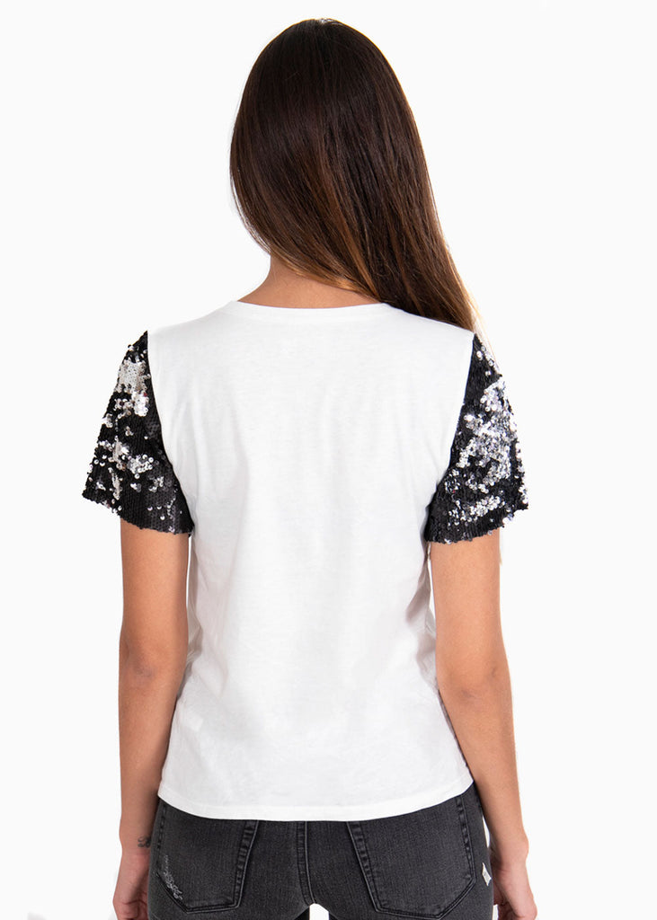 Camiseta estampada "Femenine" para mujer - Flashy
