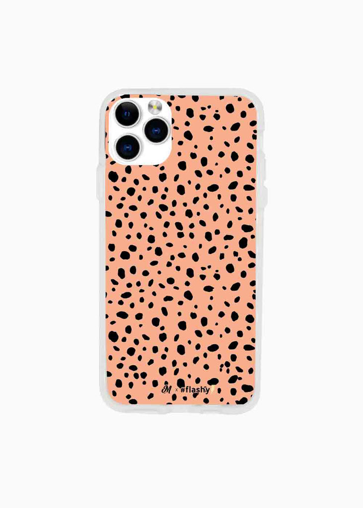 Funda animal print leopardo rosado iphone para mujer - Flashy