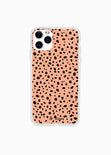 Funda animal print leopardo rosado iphone para mujer - Flashy