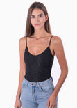 Body de tiras encaje para mujer - Flashy