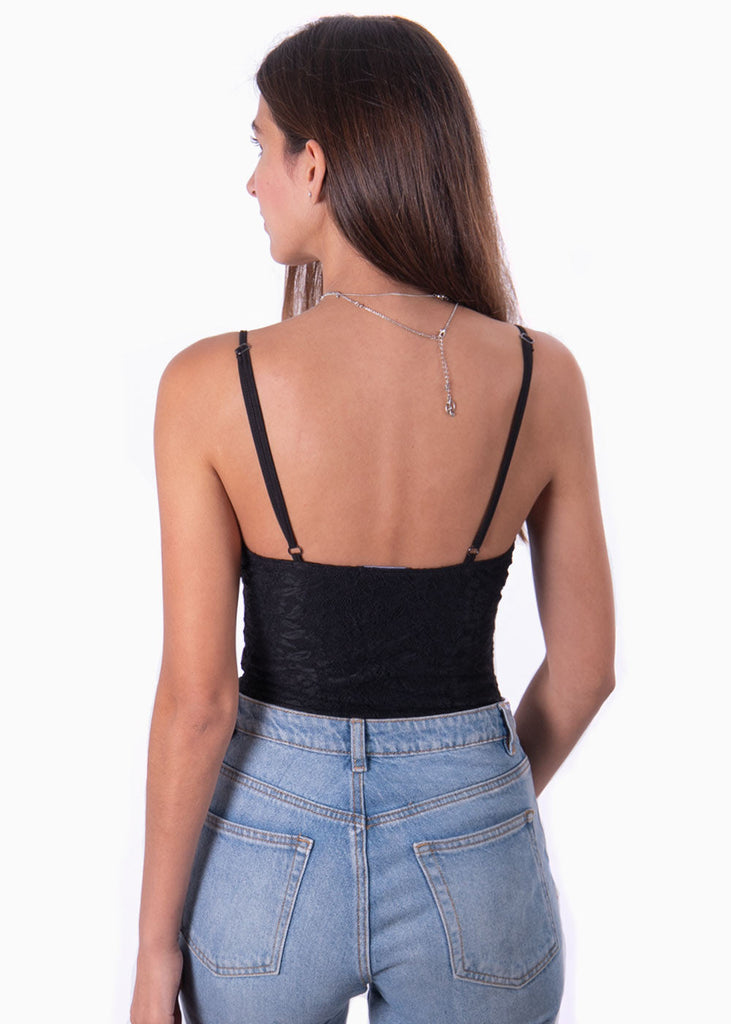 Body de tiras encaje para mujer - Flashy