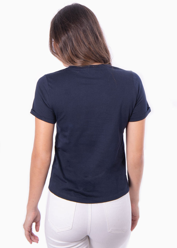 Camiseta estampada "I am N1" para mujer - Flashy