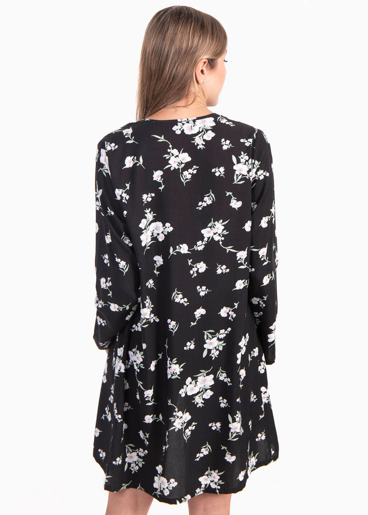 Kimono estampado flores para mujer - Flashy