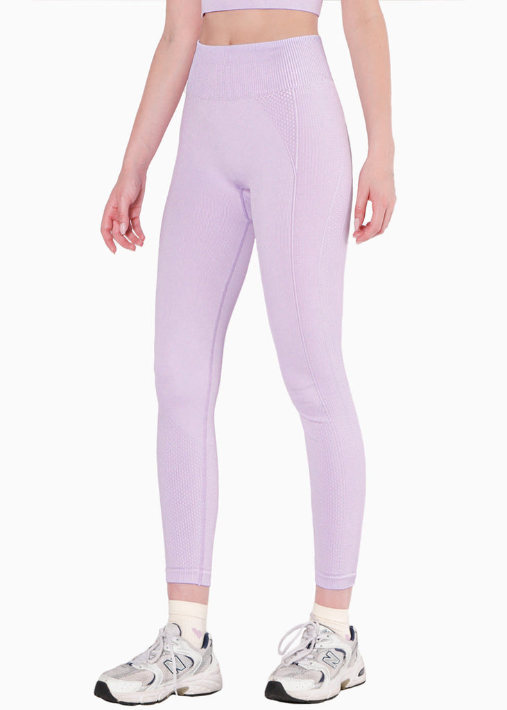 Legging deportivo color lila para mujer - Flashy