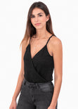 Blusa de tiras cruzada para mujer - Flashy