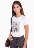 Camiseta estampada "Not my problem" para mujer - Flashy