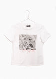 Camiseta estampada "Not my problem" para mujer - Flashy