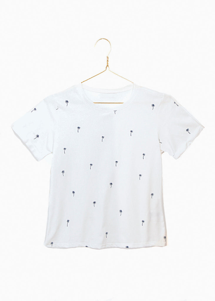 Camiseta estampada palmeras para mujer - Flashy
