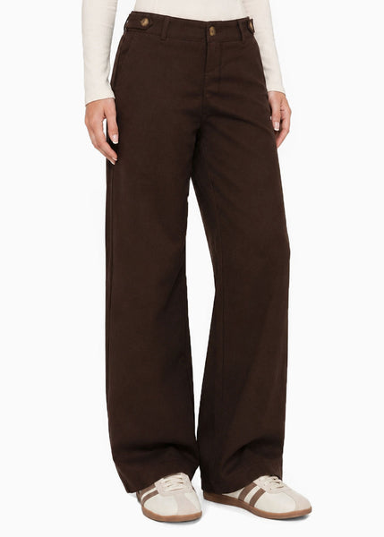 Pantalón tipo sastre con detalles en la pretina - NATA