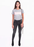 Camiseta estampada "Perfectly" para mujer - Flashy