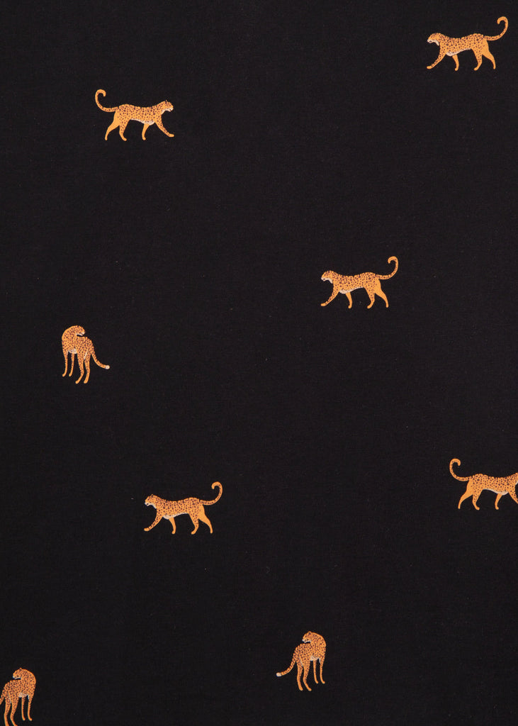 Camiseta estampada leopardos para mujer - Flashy
