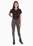 Camiseta estampada leopardos para mujer - Flashy