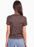 Camiseta estampada animal print para mujer - Flashy
