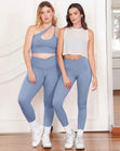 Top deportivo de un hombro color azul para mujer - Flashy
