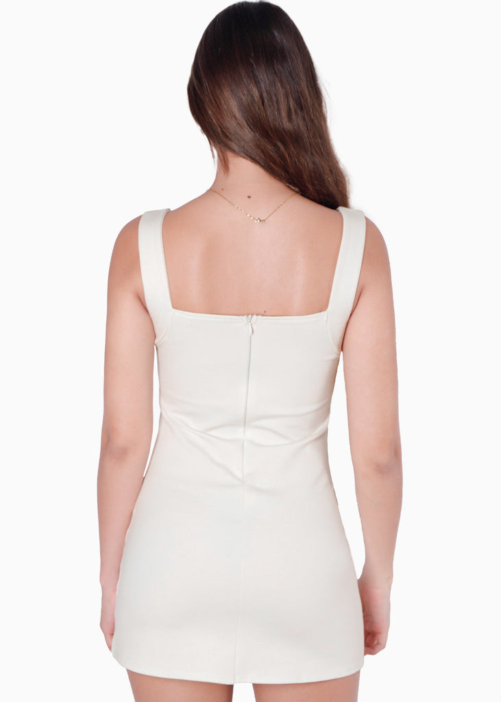 Vestido corto de tiras para mujer - Flashy